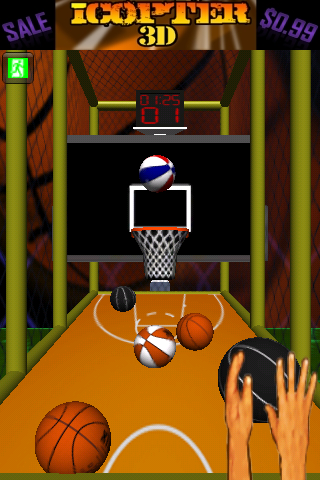 Screenshot 3D Arcade Basketball Screenshot 3D Arcade Basketball